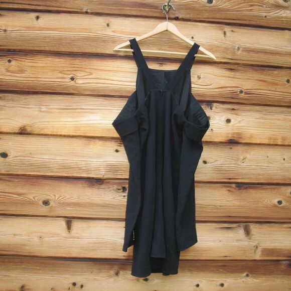 Tibi Black Off the Shoulder Mini Dress - Picture 8 of 10